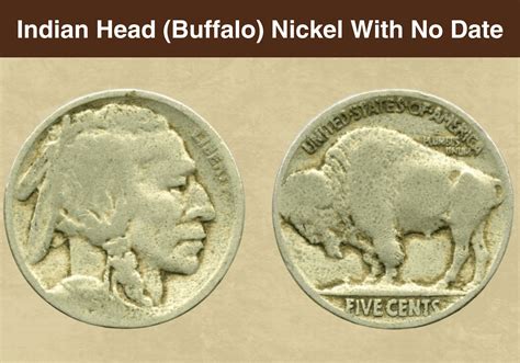 indian buffalo nickel with no date